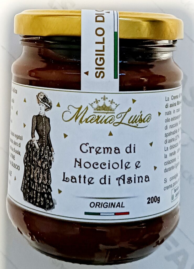 Crema Reale Spalmabile al latte di asina e nocciole