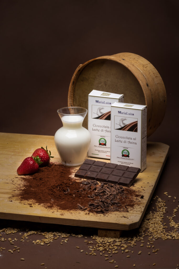 cioccolata al latte di asina MariaLuisa